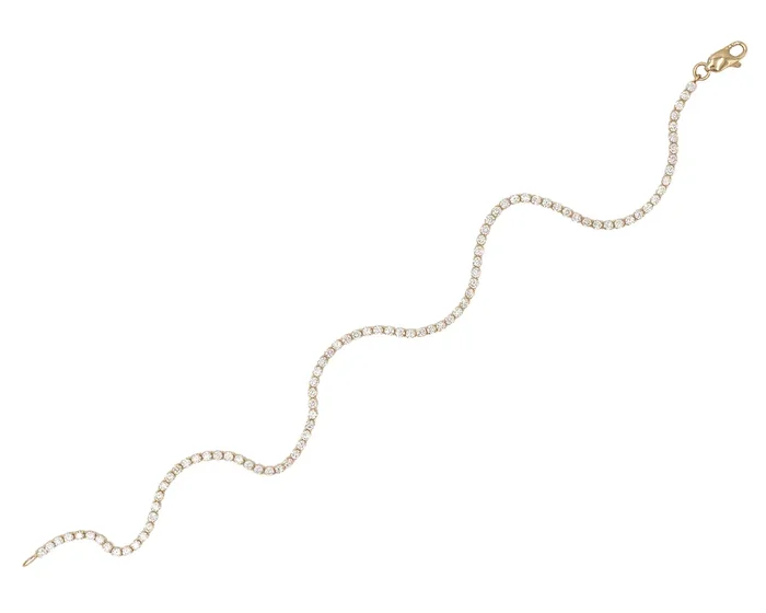 Tiniest Diamond Tennis Bracelet