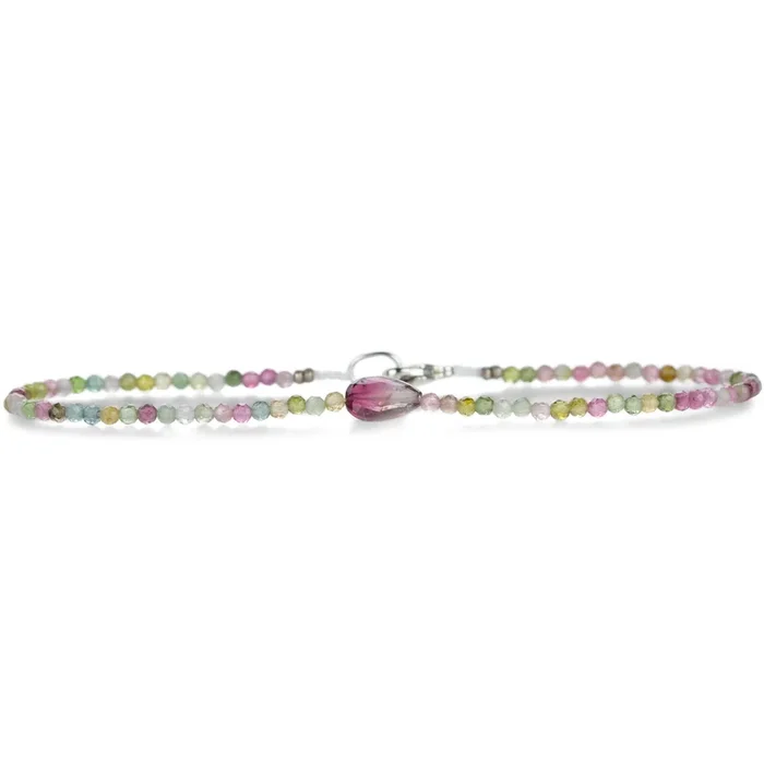 Tourmaline Bracelet With Watermelon Tourmaline
