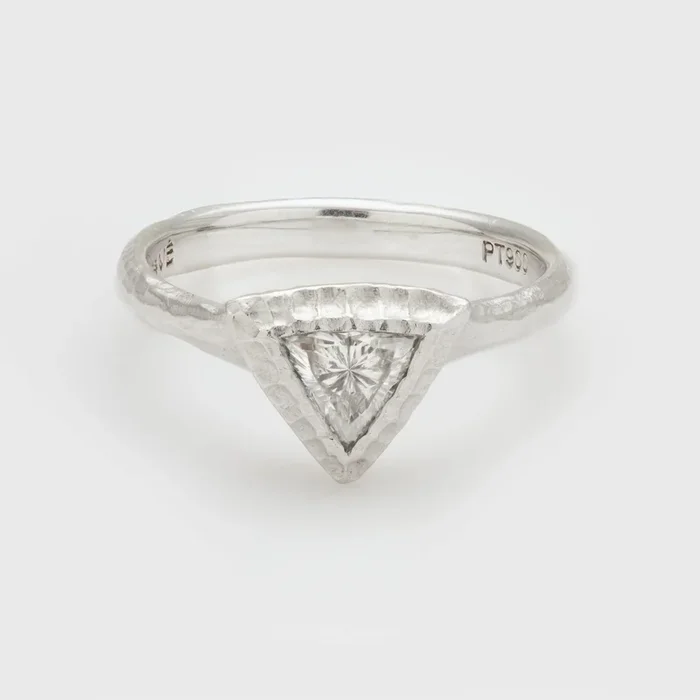 Trillion Cut Diamond Ring
