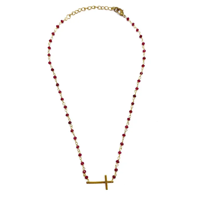 Trust Cross Necklace