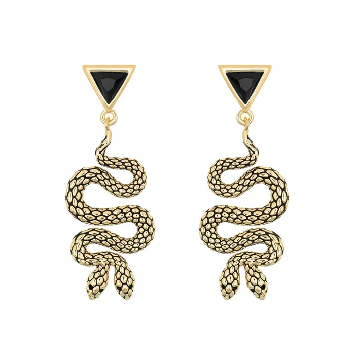 Twin Snake Earrings