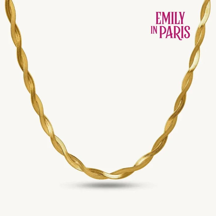 Twisted Dual-Strand Necklace