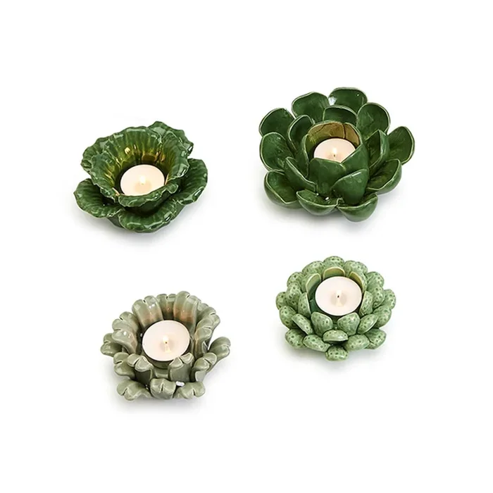 Two’s Company Medium Succulent Candleholder