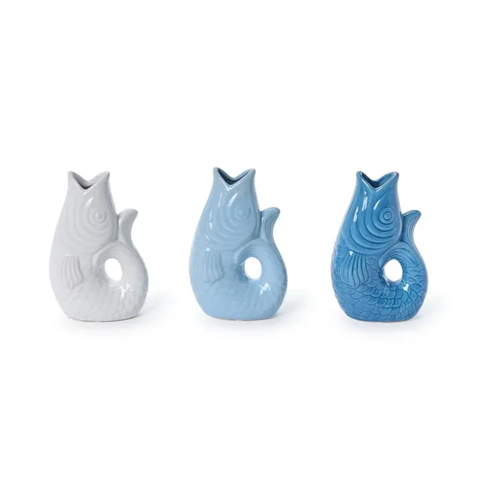 Two’s Company Small Creamic Fish Vase