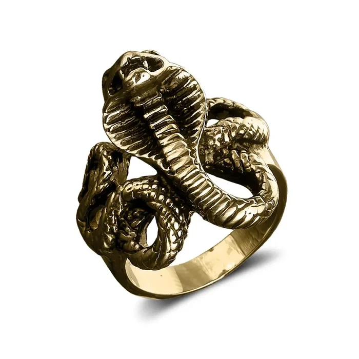 Venom Men’s Gold Ring