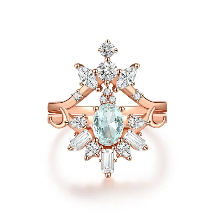 Victoria Ring Set – Mint