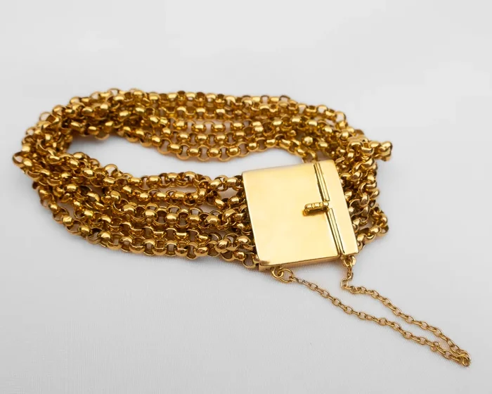 Victorian Multi-Strand Chain Bracelet