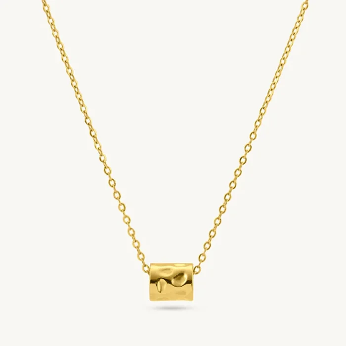 Vintage Lock Charm Necklace
