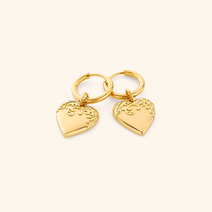 Vintage Lovely Hoops
