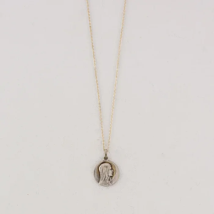 Vintage Medal Lourdes v77
