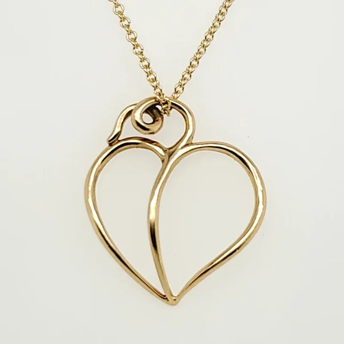 Vintage Tiffany & Co 18Kt Gold Pendant Necklace