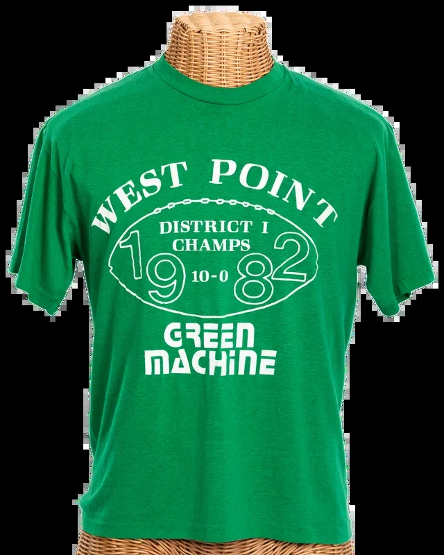 Vintage: West Point District Champs 1982 Green Machine Tee