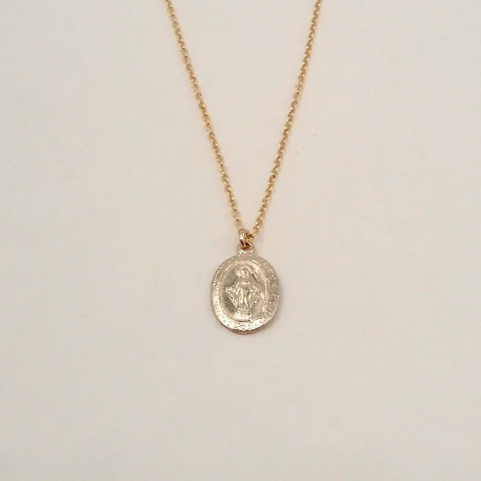 Virgin Mary Necklace