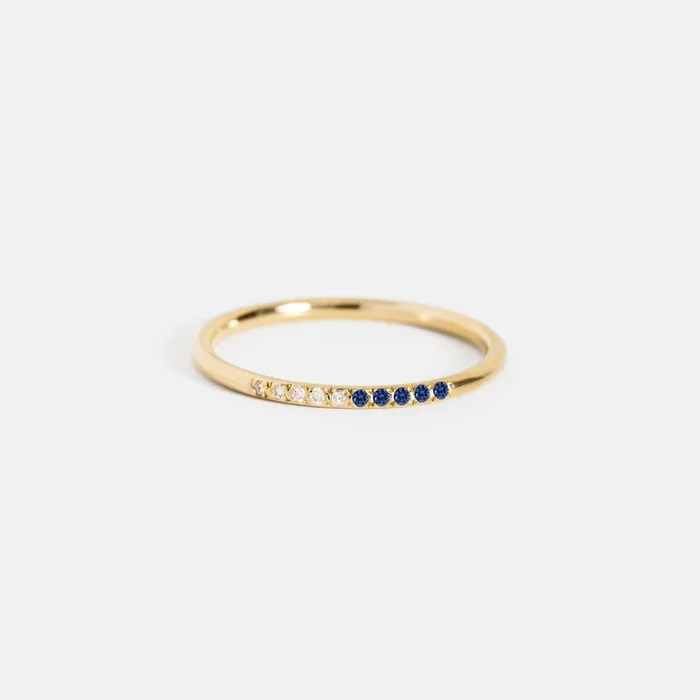 Vivi Ring with Sapphires