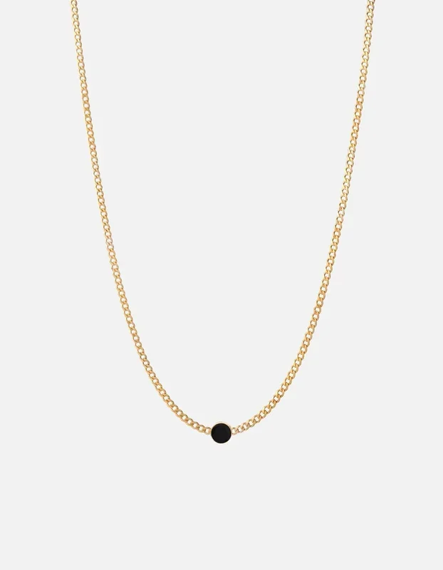 Volcan Type Chain Necklace, Gold Vermeil