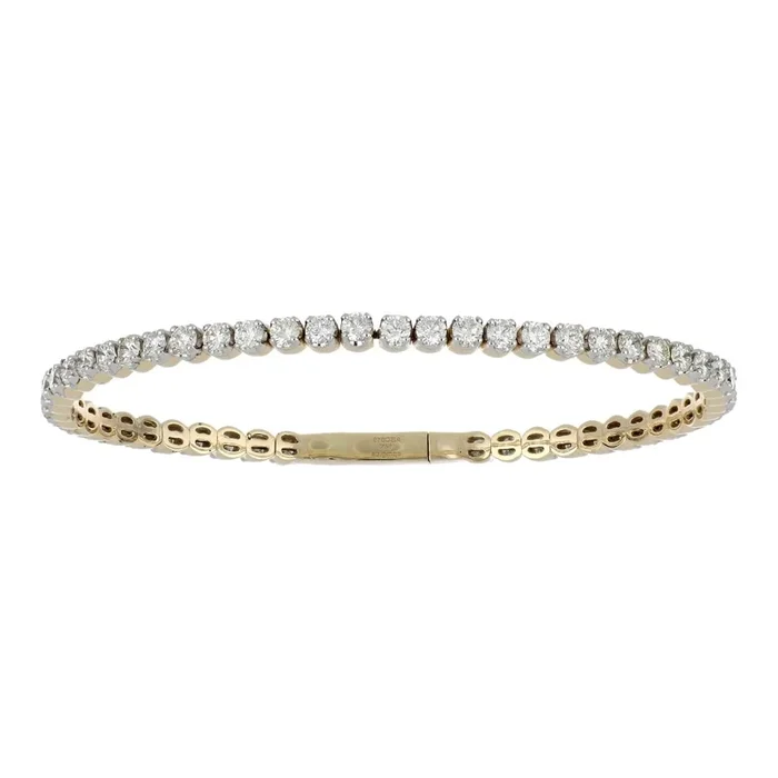 White Diamond Bangle (White Diamond 4.34 cts.)
