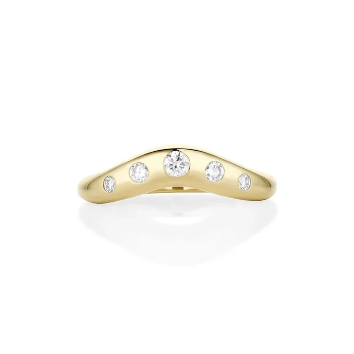 White Diamond Bombé Band