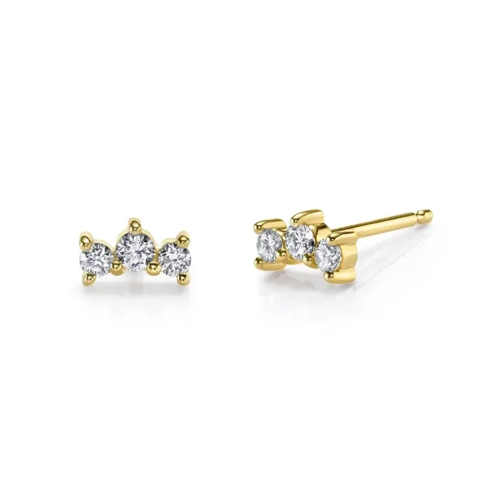 White Diamond Orion Studs