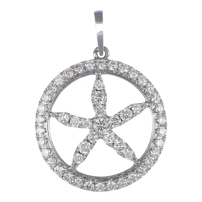 White Diamond Pendant (White Diamond 0.9 cts.)