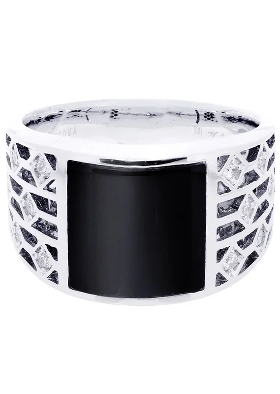 White Gold Pinky Diamond Ring| 0.29 Carats| 11.3 Grams