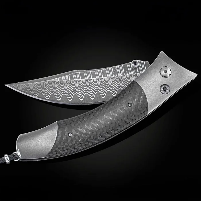 WILLIAM HENRY Contour Dark Horse Pocket Knife