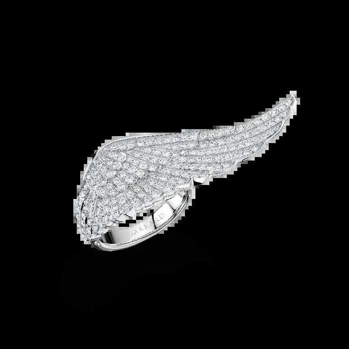 Wings Classic Mini Icons Diamond Ring | In 18ct White Gold