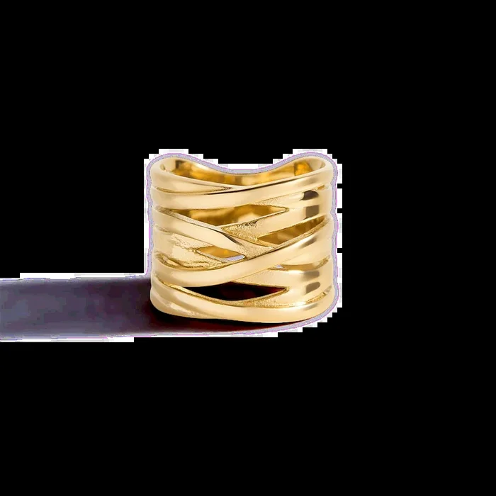 Wire Wrap Statement Ring