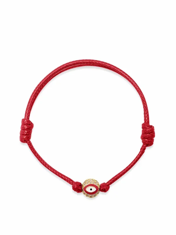 Women’s Red Evil Eye String Bracelet