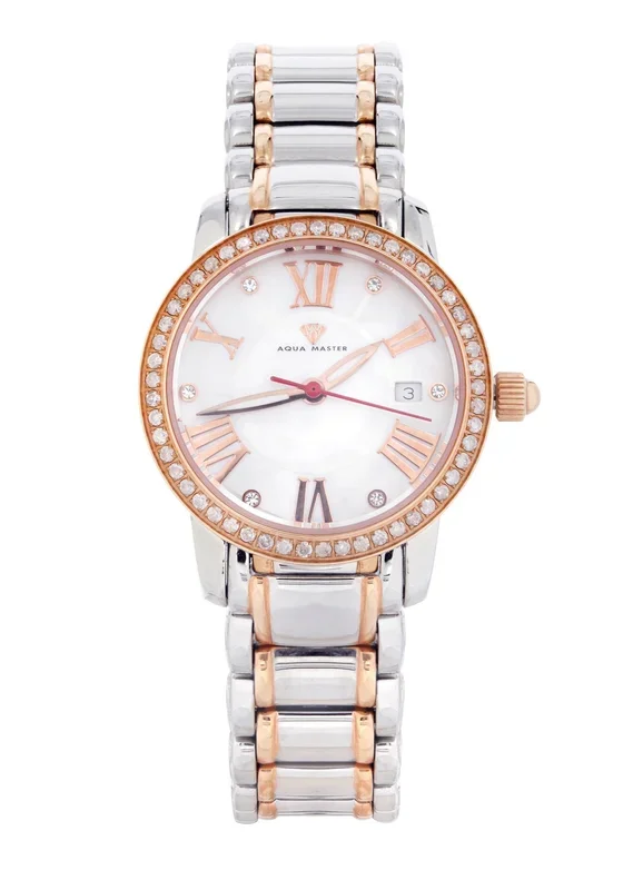 Womens Rose Gold Tone Diamond Watch | Appx 0.54 Carats