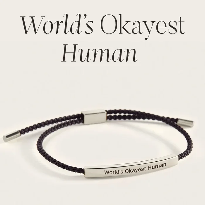 World’s Okayest Human Inspire Bracelet
