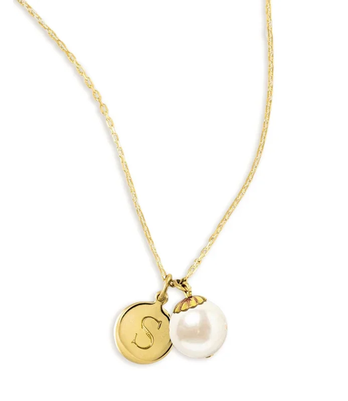 World’s Your Oyster Engraveable Necklace