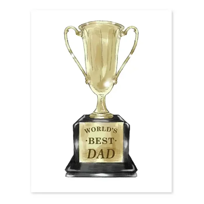 World’s Best Dad Greeting Card