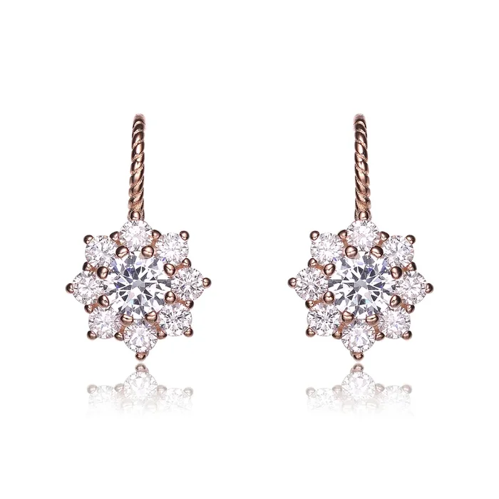 Yvonne Accent Twisted Dangle Earrings