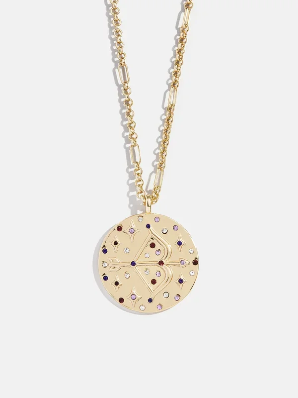 Zodiac Pendant Necklace – Sagittarius